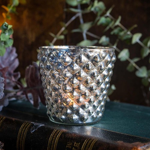 Small antique silver mercury - silver,