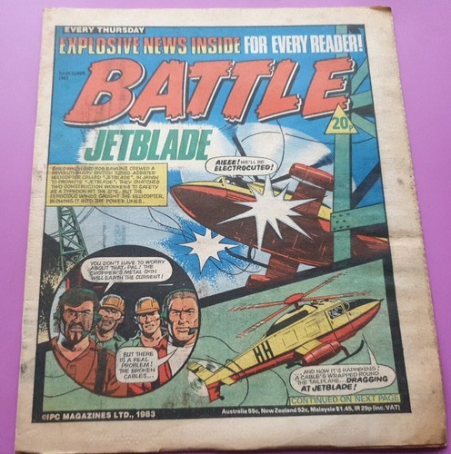 Battle comic 1st october - 1st,