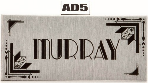 Personalised name plate door - personalised,