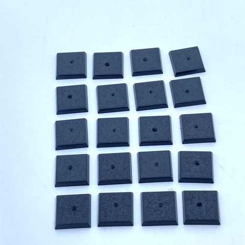 20mm square bases - bases, 2005