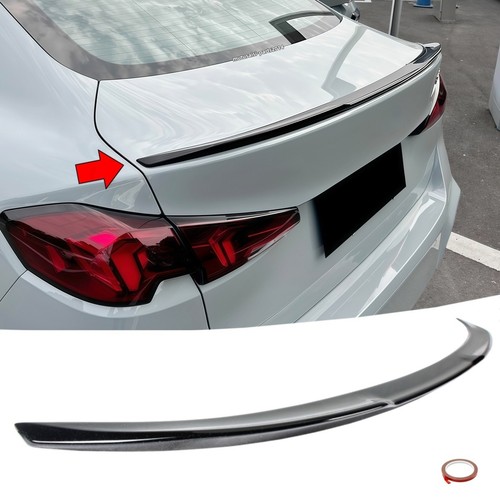 Gloss black trunk spoiler fit - black,