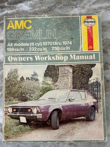 Amc gremlin 199 232 - amc, (6-cyl)