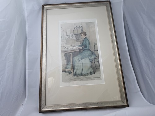 Vanity fair print - (framed),