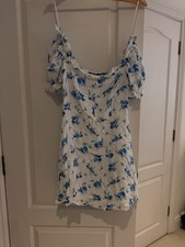 Zara Blue and White Floral Off