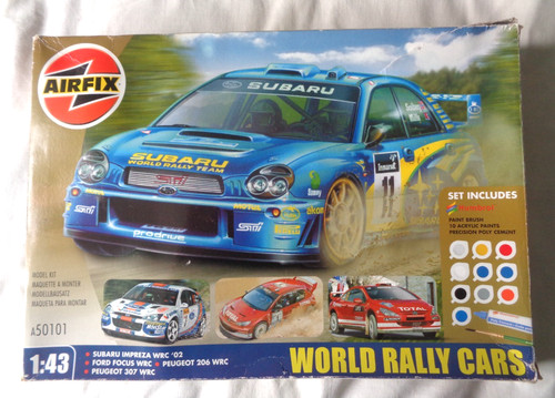 Airfix world rally cars set - airfix,