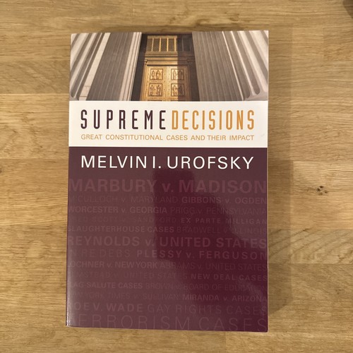 Supreme decisions volume 1 - supreme, decisions,