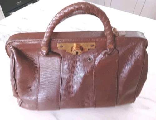 Vintage leather doctors - , bag
