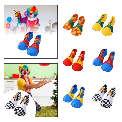 Clown shoes unisex adults xmas - adults,