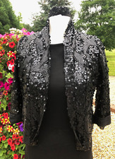 Lipsy Black Sequin Balero