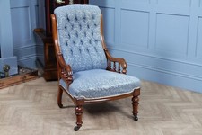 Antique Victorian Upholstered