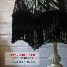 Silky Loop Fringe 10cm 15cm