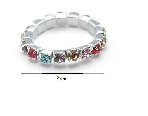 Multi colour diamonte - multi,