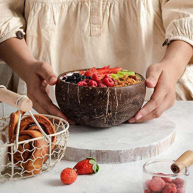 100 natural coconut - coconut, shell