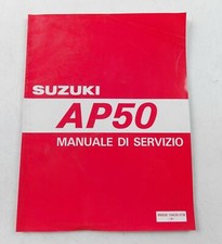 NOS SUZUKI MARCH 1995 SERVICE MANUAL BOOK AP50 99500-10430-01B