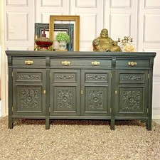Painted Antique Sideboard