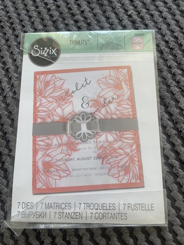 Sizzix floral wrap - sizzix, die