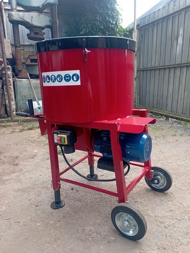 Concrete electric pan - pan, mixer