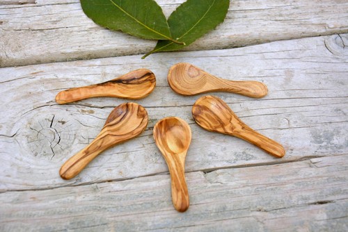 Olive wood spoon set - spoon,