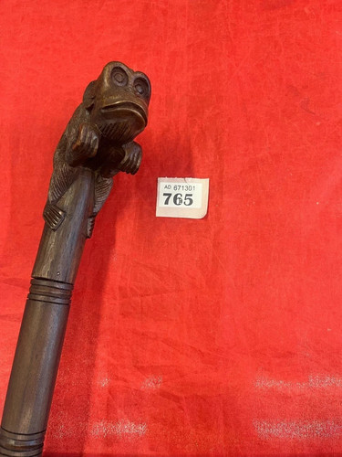 Vintage hand crafted hardwood - hand,