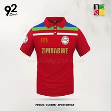 Zimbabwe cricket 1992 ODI World Cup retro classic polo shirt