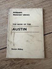 Vintage Pitman’s Motorists Library Book. Austin A40-A70-A90-A95-A99-A105-A110