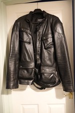 leather motorcycle jacket
