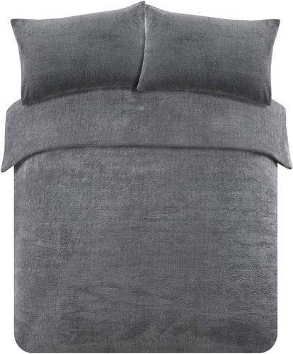 Brentfords teddy fleece duvet - fleece,