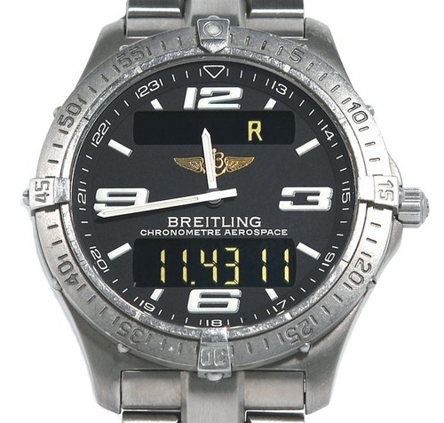 Breitling watch aerospace - breitling,