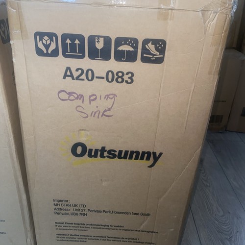 Outsunny portable camping - portable, sink