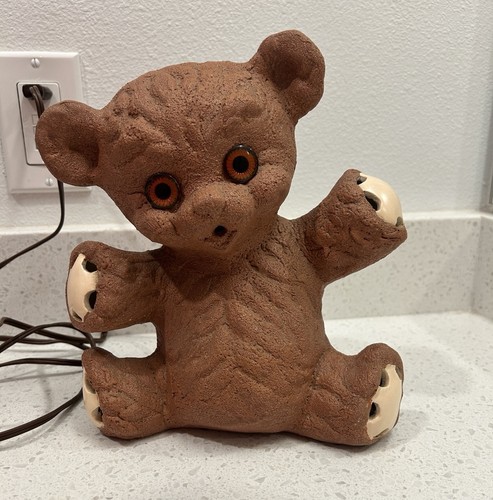 Ceramic teddy bear table - ceramic,