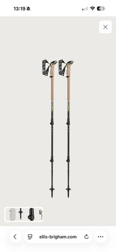 Leki poles sherpa dark - leki,