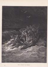 1870 GUSTAVE DORE Print -
