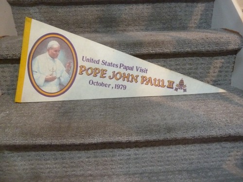 Vintage october 1979 pope john - october,