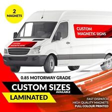 2 x Personalised Van Magnetic