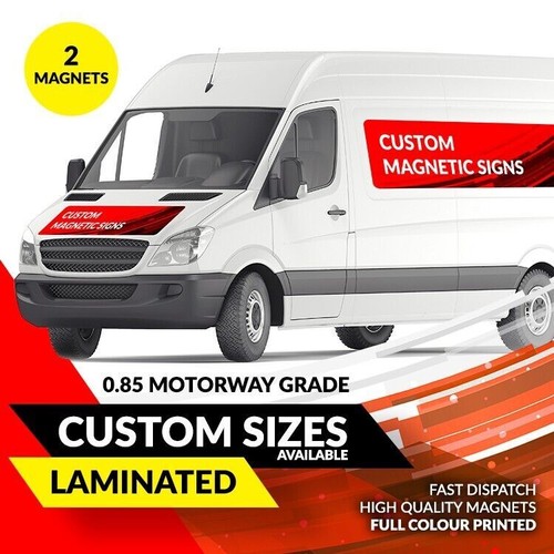 Personalised van magnetic - x,