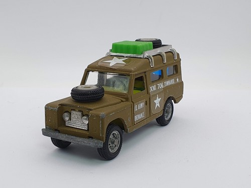 Land rover 109 army mebetoys - land,