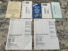 Sony Trinitron CRT TV