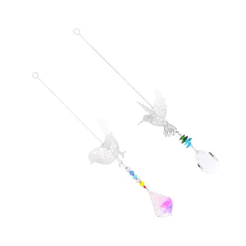 2pcs hanging crystal - 2pcs,