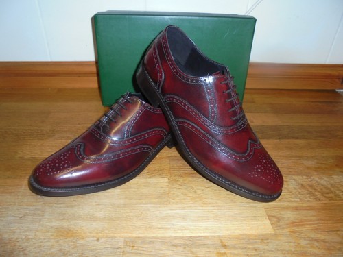 Samuel windsor brogue - windsor, burgundy
