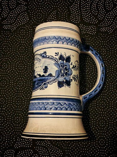 Delft handpinted ceramic - handpinted, stein