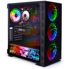 Gaming PC AMD Ryzen 5 5500 RTX 3050 1TB SSD 16GB RAM Windows 11 Wi-fi