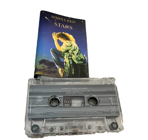 Simply red stars cassette - red,