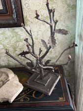 Metal display tree square - metal,
