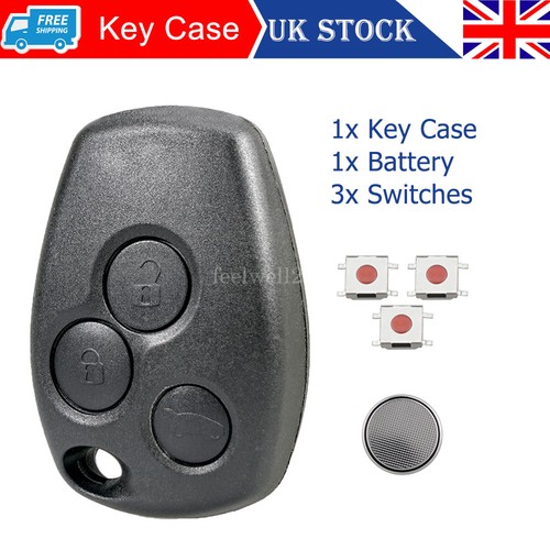 Button key fob - key, shell