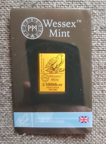24ct gold 1000 falcon - 24ct, of