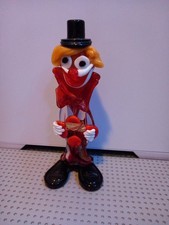Murano Glass Clown Figurine