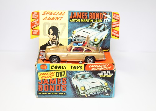 Corgi 261 james bond aston - corgi,