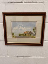 Vintage framed and signed