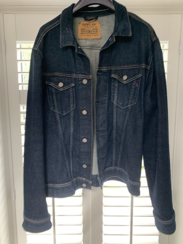 Replay men denim - men's, jacket