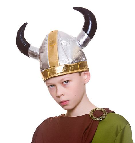 New child viking helmet - child's,